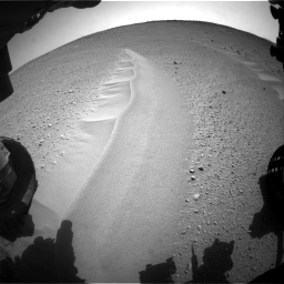 Nasa's Mars rover Curiosity acquired this image using its Front Hazard Avoidance Camera (Front Hazcam) on Sol 668, at drive 1680, site number 36