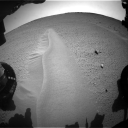 Nasa's Mars rover Curiosity acquired this image using its Front Hazard Avoidance Camera (Front Hazcam) on Sol 668, at drive 1692, site number 36