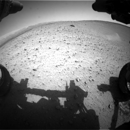 Nasa's Mars rover Curiosity acquired this image using its Front Hazard Avoidance Camera (Front Hazcam) on Sol 668, at drive 1620, site number 36