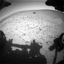 Nasa's Mars rover Curiosity acquired this image using its Front Hazard Avoidance Camera (Front Hazcam) on Sol 668, at drive 1638, site number 36