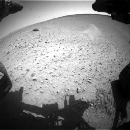 Nasa's Mars rover Curiosity acquired this image using its Front Hazard Avoidance Camera (Front Hazcam) on Sol 668, at drive 1650, site number 36