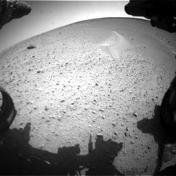 Nasa's Mars rover Curiosity acquired this image using its Front Hazard Avoidance Camera (Front Hazcam) on Sol 668, at drive 1656, site number 36