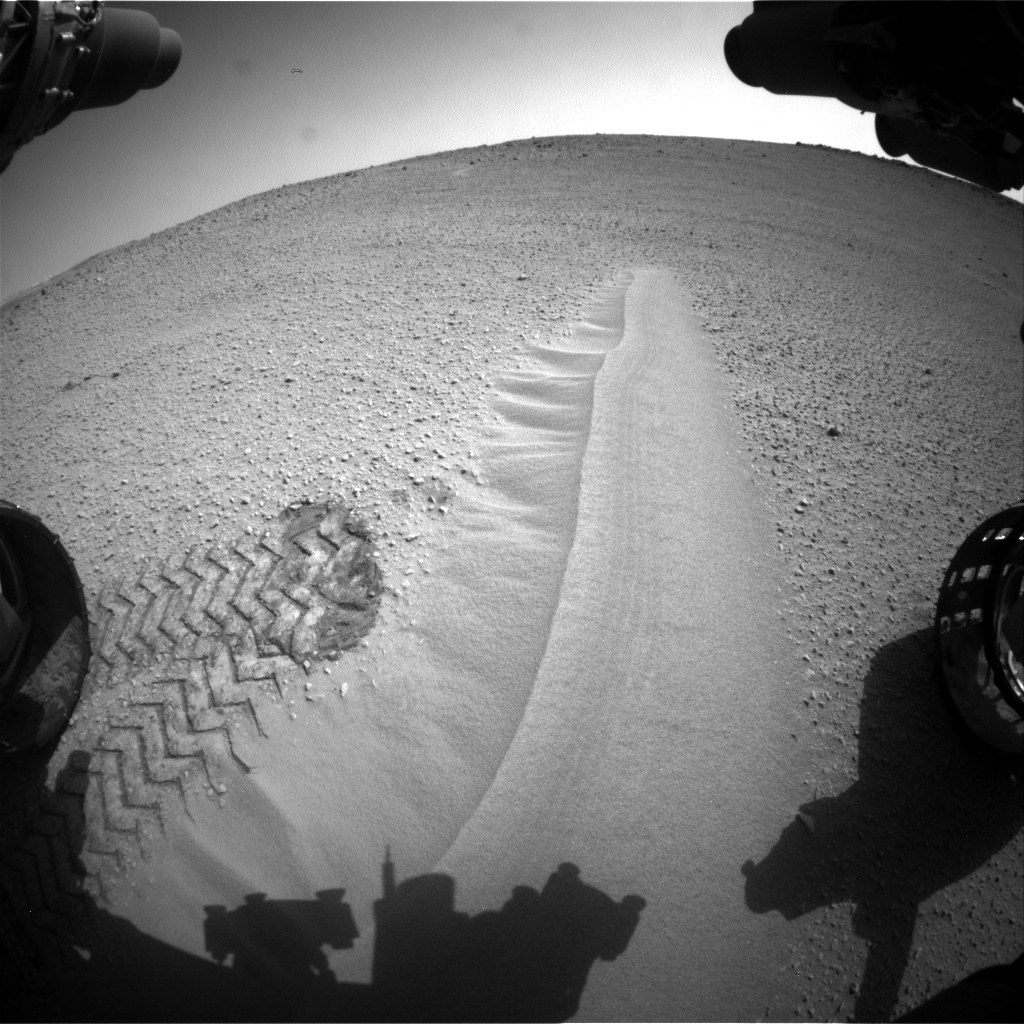 Nasa's Mars rover Curiosity acquired this image using its Front Hazard Avoidance Camera (Front Hazcam) on Sol 668, at drive 0, site number 37