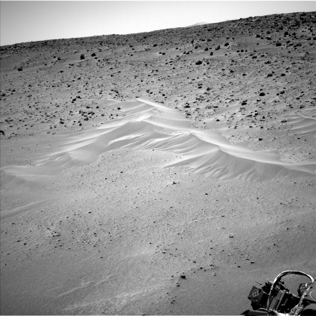 Nasa's Mars rover Curiosity acquired this image using its Left Navigation Camera on Sol 668, at drive 1392, site number 36
