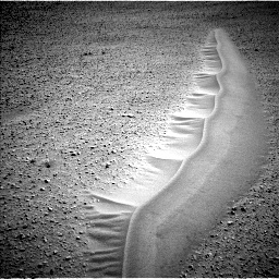 Nasa's Mars rover Curiosity acquired this image using its Left Navigation Camera on Sol 668, at drive 1668, site number 36