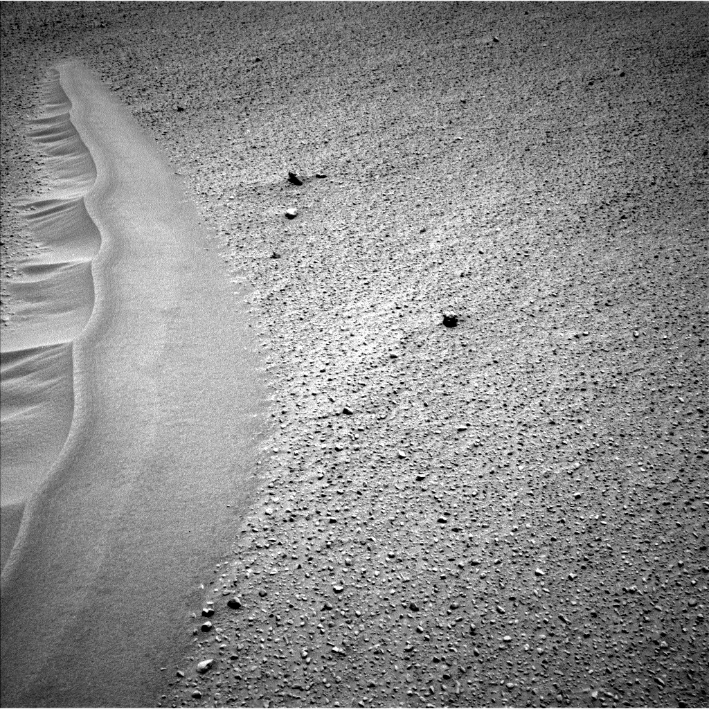 Nasa's Mars rover Curiosity acquired this image using its Left Navigation Camera on Sol 668, at drive 1674, site number 36