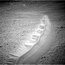 Nasa's Mars rover Curiosity acquired this image using its Right Navigation Camera on Sol 668, at drive 1668, site number 36