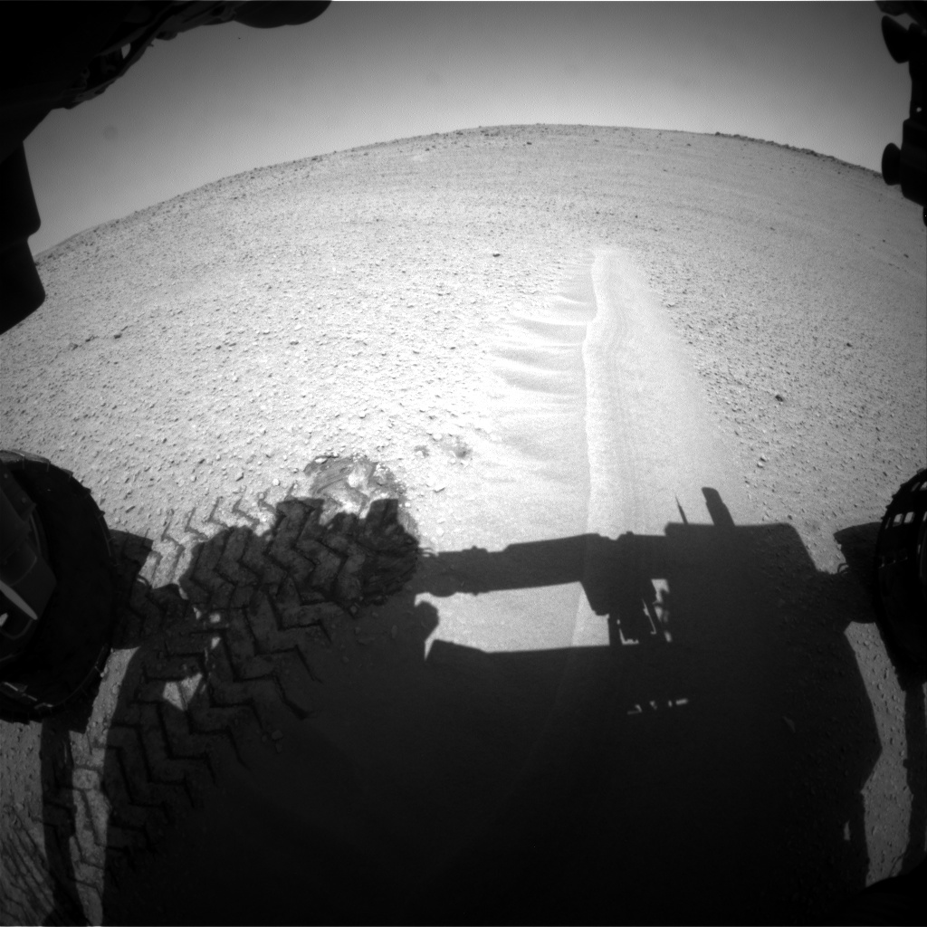 Nasa's Mars rover Curiosity acquired this image using its Front Hazard Avoidance Camera (Front Hazcam) on Sol 669, at drive 0, site number 37