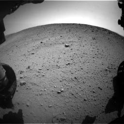 Nasa's Mars rover Curiosity acquired this image using its Front Hazard Avoidance Camera (Front Hazcam) on Sol 669, at drive 210, site number 37