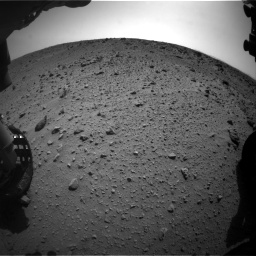 Nasa's Mars rover Curiosity acquired this image using its Front Hazard Avoidance Camera (Front Hazcam) on Sol 669, at drive 282, site number 37
