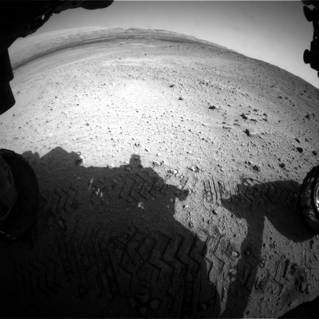 Nasa's Mars rover Curiosity acquired this image using its Front Hazard Avoidance Camera (Front Hazcam) on Sol 669, at drive 292, site number 37