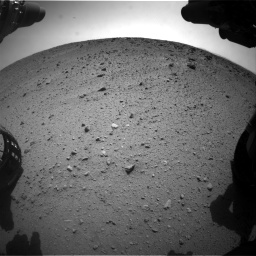 Nasa's Mars rover Curiosity acquired this image using its Front Hazard Avoidance Camera (Front Hazcam) on Sol 669, at drive 246, site number 37