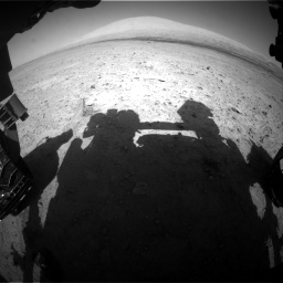 Nasa's Mars rover Curiosity acquired this image using its Front Hazard Avoidance Camera (Front Hazcam) on Sol 670, at drive 682, site number 37