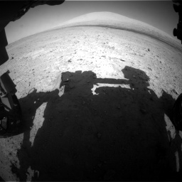 Nasa's Mars rover Curiosity acquired this image using its Front Hazard Avoidance Camera (Front Hazcam) on Sol 670, at drive 688, site number 37