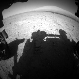 Nasa's Mars rover Curiosity acquired this image using its Front Hazard Avoidance Camera (Front Hazcam) on Sol 670, at drive 694, site number 37
