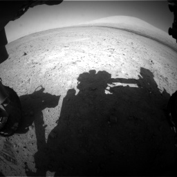 Nasa's Mars rover Curiosity acquired this image using its Front Hazard Avoidance Camera (Front Hazcam) on Sol 670, at drive 706, site number 37