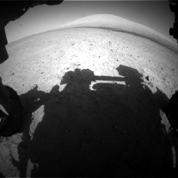Nasa's Mars rover Curiosity acquired this image using its Front Hazard Avoidance Camera (Front Hazcam) on Sol 670, at drive 724, site number 37