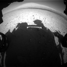 Nasa's Mars rover Curiosity acquired this image using its Front Hazard Avoidance Camera (Front Hazcam) on Sol 670, at drive 754, site number 37