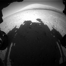 Nasa's Mars rover Curiosity acquired this image using its Front Hazard Avoidance Camera (Front Hazcam) on Sol 670, at drive 1006, site number 37