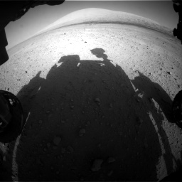 Nasa's Mars rover Curiosity acquired this image using its Front Hazard Avoidance Camera (Front Hazcam) on Sol 670, at drive 1024, site number 37