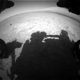 Nasa's Mars rover Curiosity acquired this image using its Front Hazard Avoidance Camera (Front Hazcam) on Sol 670, at drive 706, site number 37