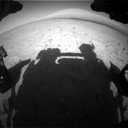 Nasa's Mars rover Curiosity acquired this image using its Front Hazard Avoidance Camera (Front Hazcam) on Sol 670, at drive 718, site number 37