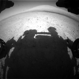 Nasa's Mars rover Curiosity acquired this image using its Front Hazard Avoidance Camera (Front Hazcam) on Sol 670, at drive 730, site number 37