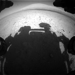 Nasa's Mars rover Curiosity acquired this image using its Front Hazard Avoidance Camera (Front Hazcam) on Sol 670, at drive 748, site number 37