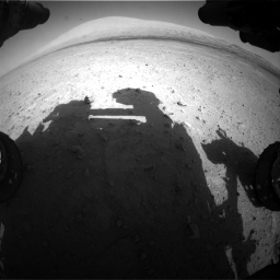 Nasa's Mars rover Curiosity acquired this image using its Front Hazard Avoidance Camera (Front Hazcam) on Sol 670, at drive 772, site number 37