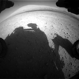 Nasa's Mars rover Curiosity acquired this image using its Front Hazard Avoidance Camera (Front Hazcam) on Sol 670, at drive 952, site number 37