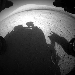 Nasa's Mars rover Curiosity acquired this image using its Front Hazard Avoidance Camera (Front Hazcam) on Sol 670, at drive 970, site number 37