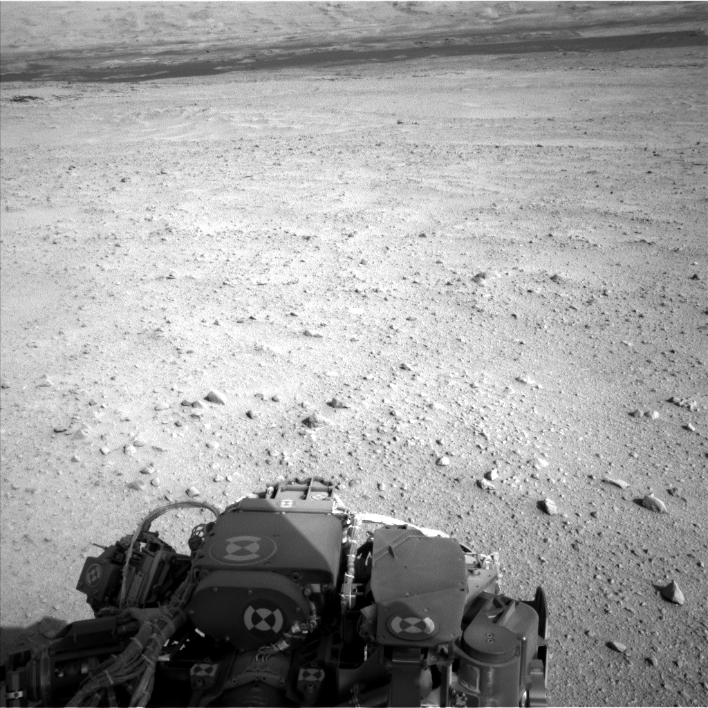 Nasa's Mars rover Curiosity acquired this image using its Left Navigation Camera on Sol 670, at drive 1070, site number 37