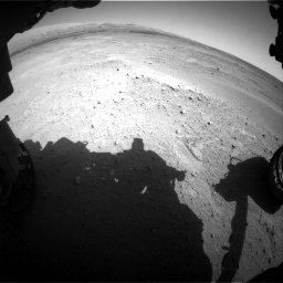 Nasa's Mars rover Curiosity acquired this image using its Front Hazard Avoidance Camera (Front Hazcam) on Sol 671, at drive 1496, site number 37