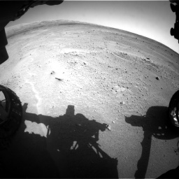 Nasa's Mars rover Curiosity acquired this image using its Front Hazard Avoidance Camera (Front Hazcam) on Sol 671, at drive 1532, site number 37