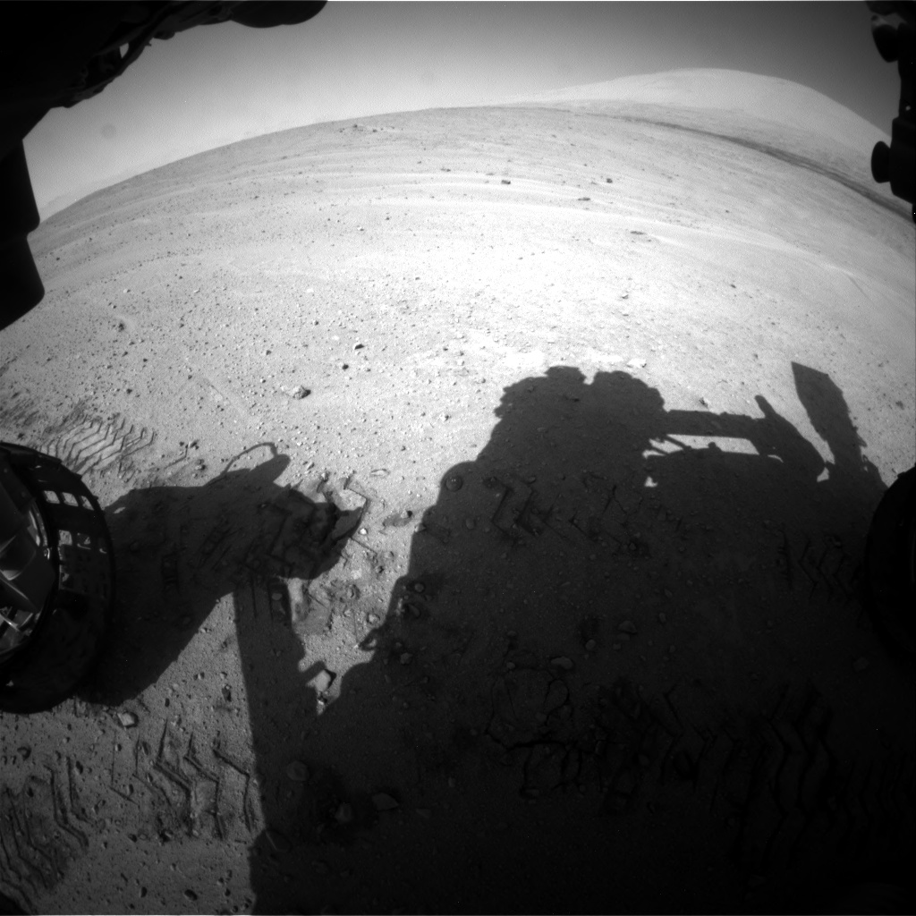 Nasa's Mars rover Curiosity acquired this image using its Front Hazard Avoidance Camera (Front Hazcam) on Sol 671, at drive 1542, site number 37