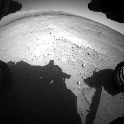 Nasa's Mars rover Curiosity acquired this image using its Front Hazard Avoidance Camera (Front Hazcam) on Sol 671, at drive 1502, site number 37