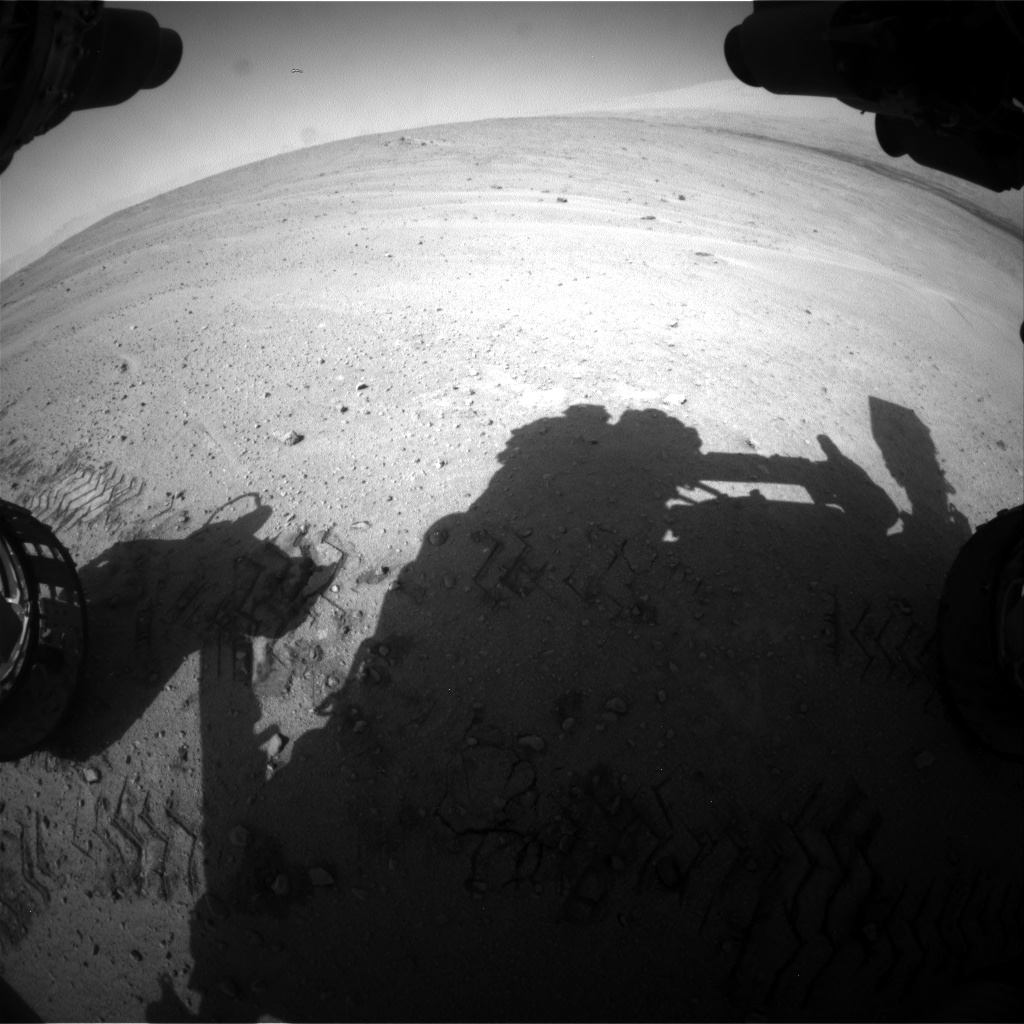 Nasa's Mars rover Curiosity acquired this image using its Front Hazard Avoidance Camera (Front Hazcam) on Sol 671, at drive 1542, site number 37