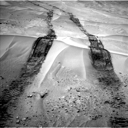 Nasa's Mars rover Curiosity acquired this image using its Left Navigation Camera on Sol 672, at drive 1764, site number 37