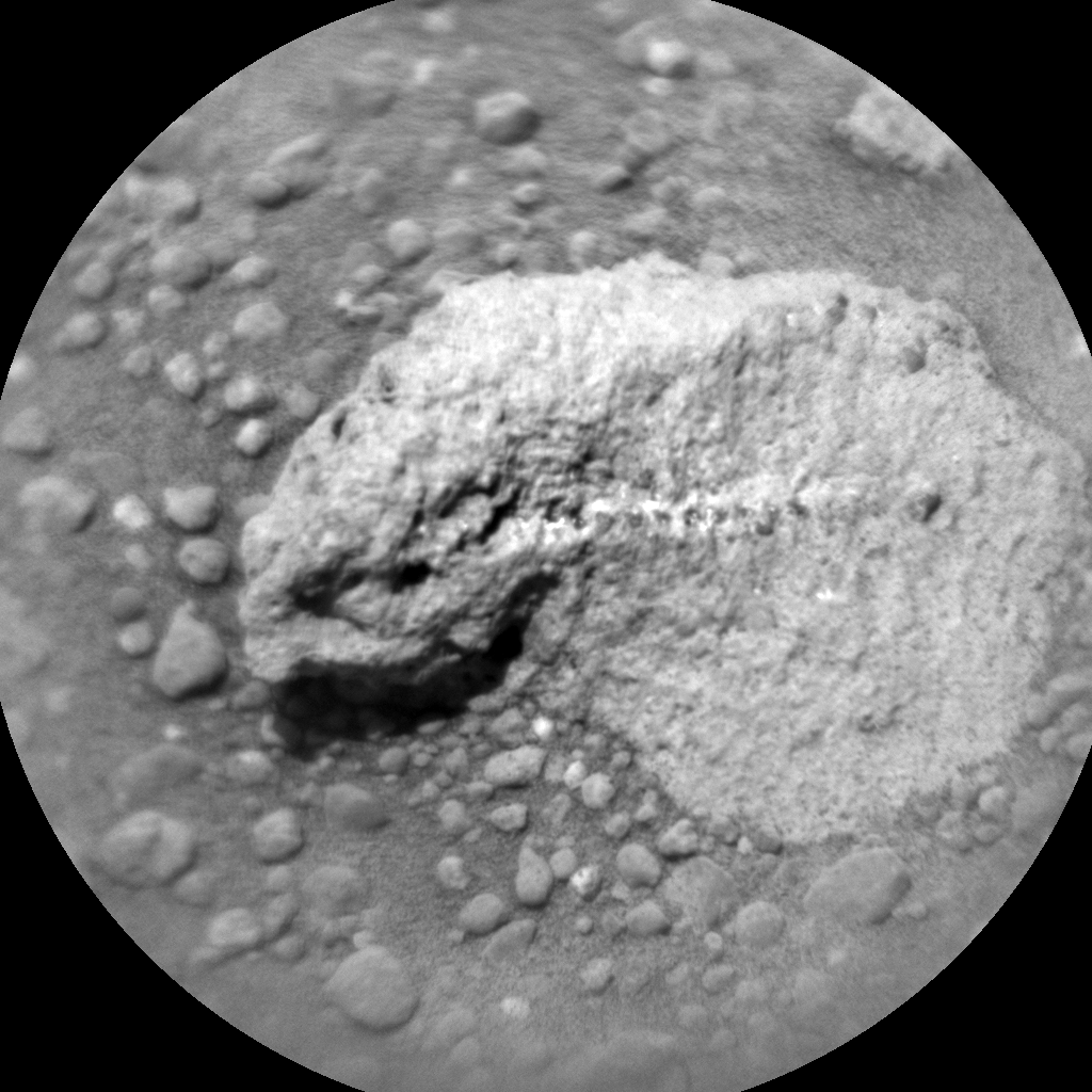 Nasa's Mars rover Curiosity acquired this image using its Chemistry & Camera (ChemCam) on Sol 672, at drive 1542, site number 37