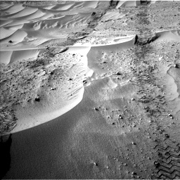 Nasa's Mars rover Curiosity acquired this image using its Left Navigation Camera on Sol 674, at drive 18, site number 38