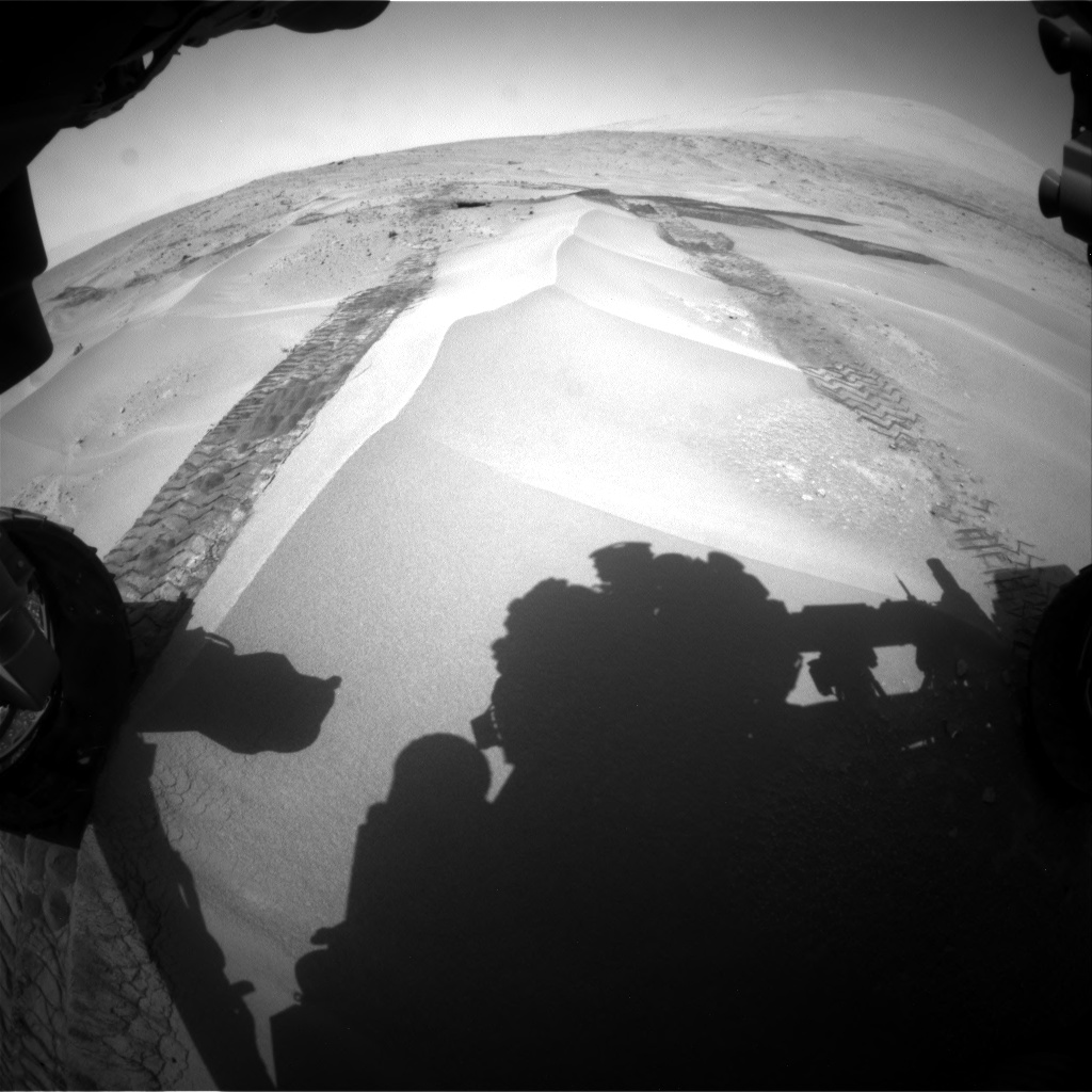 Nasa's Mars rover Curiosity acquired this image using its Front Hazard Avoidance Camera (Front Hazcam) on Sol 676, at drive 118, site number 38