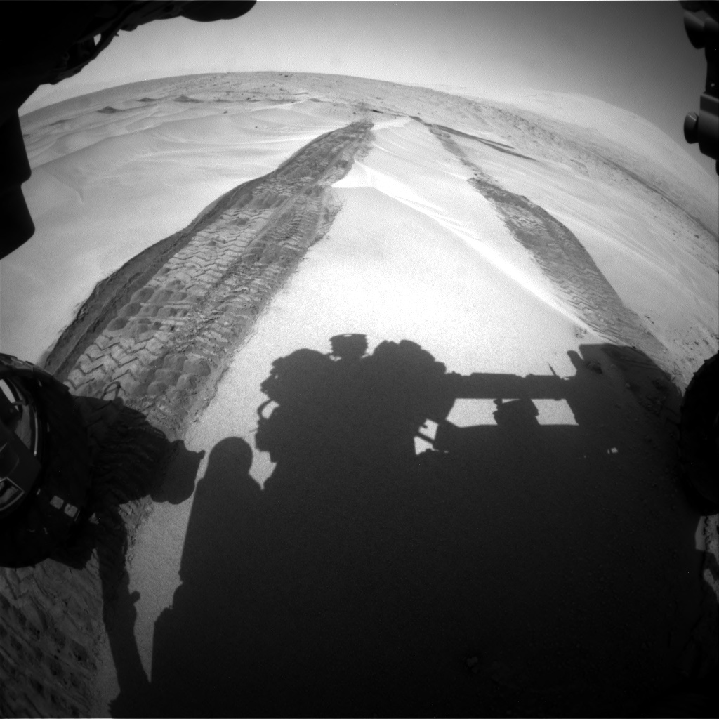 Nasa's Mars rover Curiosity acquired this image using its Front Hazard Avoidance Camera (Front Hazcam) on Sol 676, at drive 178, site number 38