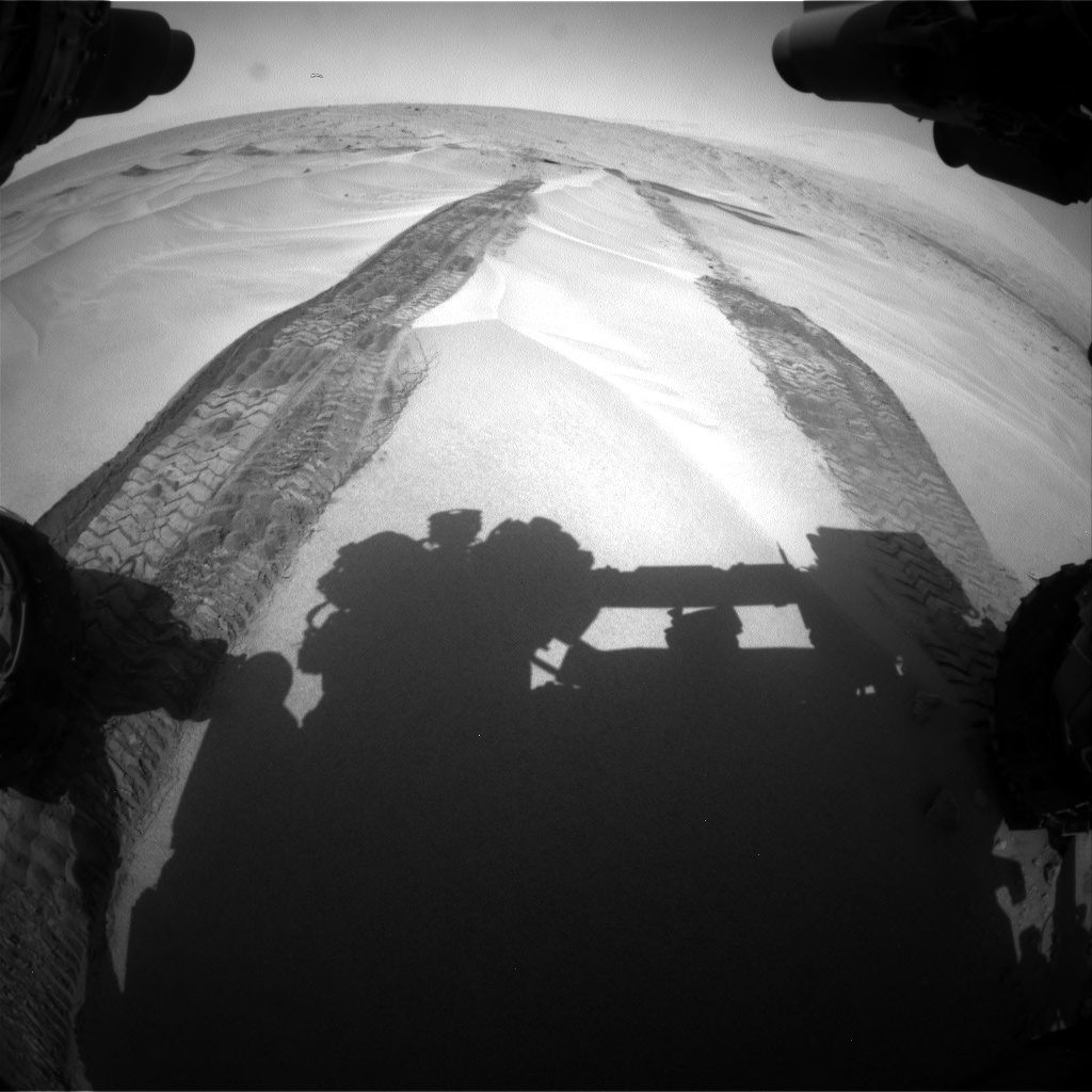 Nasa's Mars rover Curiosity acquired this image using its Front Hazard Avoidance Camera (Front Hazcam) on Sol 676, at drive 172, site number 38