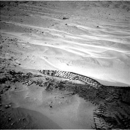 Nasa's Mars rover Curiosity acquired this image using its Left Navigation Camera on Sol 676, at drive 82, site number 38