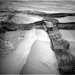 Nasa's Mars rover Curiosity acquired this image using its Left Navigation Camera on Sol 676, at drive 106, site number 38