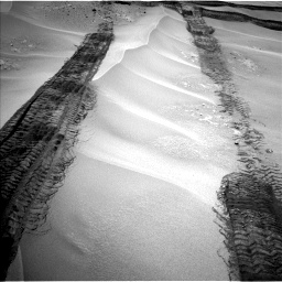 Nasa's Mars rover Curiosity acquired this image using its Left Navigation Camera on Sol 676, at drive 160, site number 38