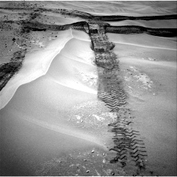 Nasa's Mars rover Curiosity acquired this image using its Right Navigation Camera on Sol 676, at drive 130, site number 38
