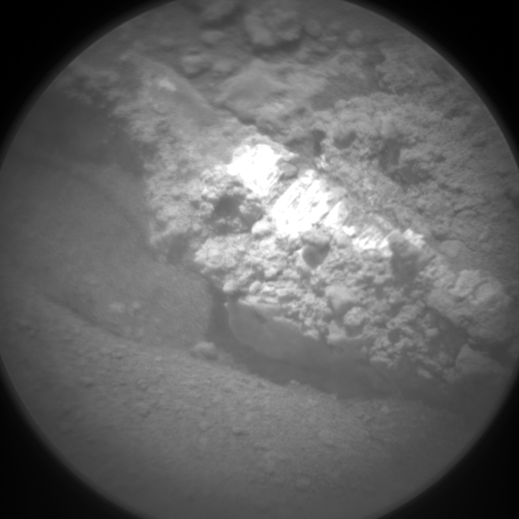 Nasa's Mars rover Curiosity acquired this image using its Chemistry & Camera (ChemCam) on Sol 677, at drive 202, site number 38
