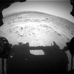 Nasa's Mars rover Curiosity acquired this image using its Front Hazard Avoidance Camera (Front Hazcam) on Sol 677, at drive 316, site number 38