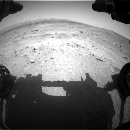 Nasa's Mars rover Curiosity acquired this image using its Front Hazard Avoidance Camera (Front Hazcam) on Sol 677, at drive 316, site number 38
